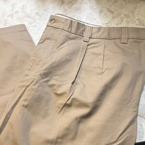 Classic Tan Big and Tall Men's Chinos